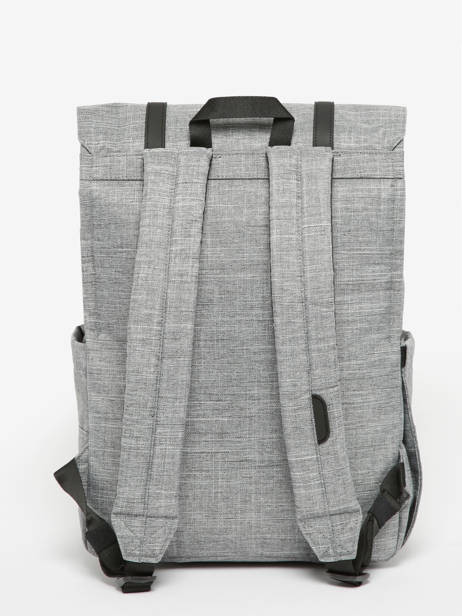 Rugzak 1 Compartiment Herschel Grijs classics 11404 ander zicht 3