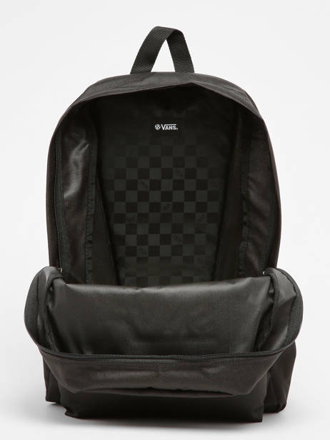 Rugzak Vans Zwart backpack VN0A7SCH ander zicht 2