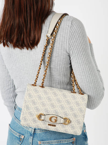 Sac Bandoulière Izzy Guess Beige izzy JB865421 vue secondaire 1