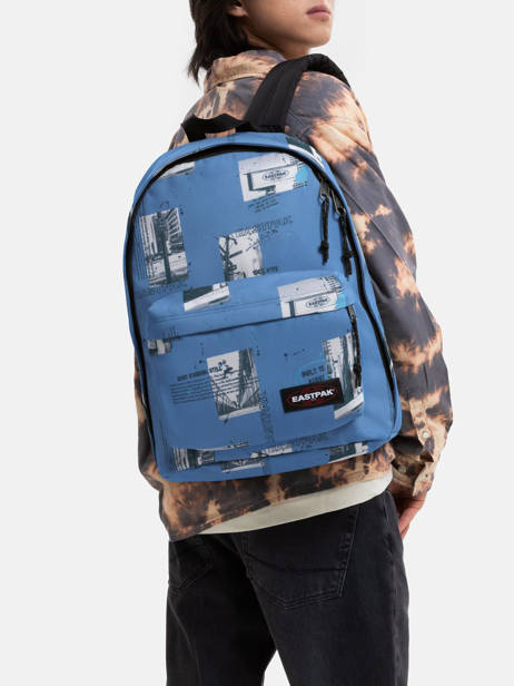 Rugzak Out Of Office + Pc 15'' Authentic Eastpak Blauw authentic K767 ander zicht 1