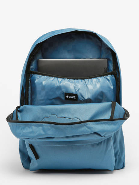 Rugzak 1 Compartiment Vans Blauw backpack VN0A3UI6 ander zicht 2
