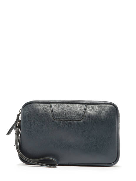 Herenpocket Flandres Leder Etrier Blauw flandres EFLA733S ander zicht 1