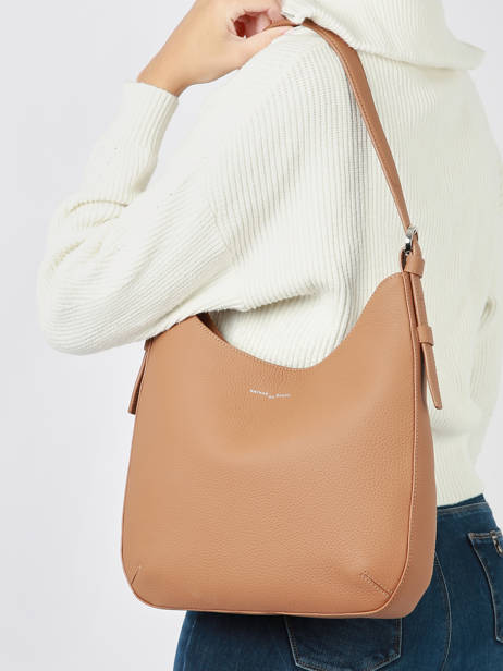 Sac Porté épaule Rumba Cuir Nathan baume Marron nathan 53 vue secondaire 1