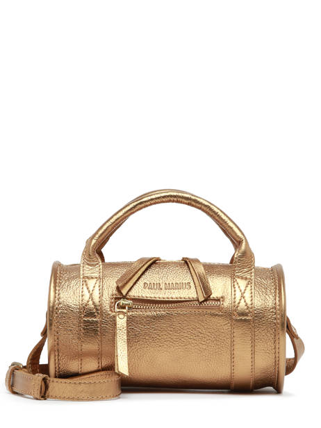 Sac Bandoulière Charlie Cuir  Paul marius Or vintage CHARLIE