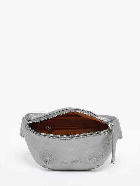 Heuptasje La Banane Xs Leder Paul marius Zilver vintage 52641 ander zicht 3