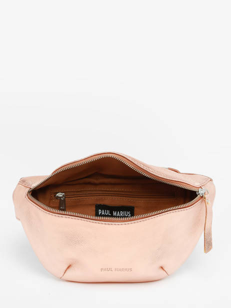 Sac Banane Labanane Cuir Paul marius Rose vintage BANANE vue secondaire 3