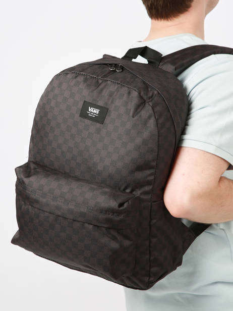 Rugzak 1 Compartiment Vans Zwart backpack VN0A5KHR ander zicht 1