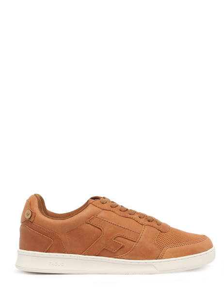 Hazel Sneakers Uit Leder Faguo Bruin men 22CG0301