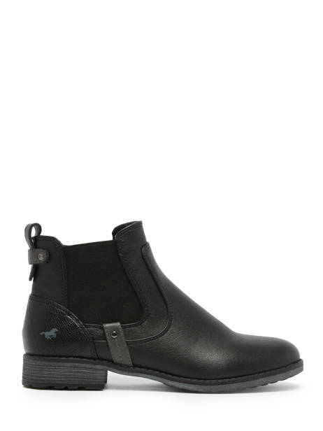 Chelsea Boots Mustang Noir women 1265522