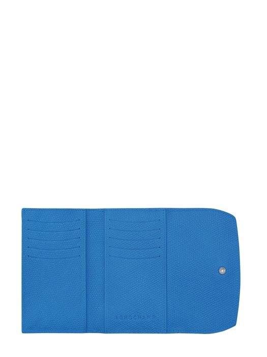 Longchamp Roseau Portefeuille Bleu