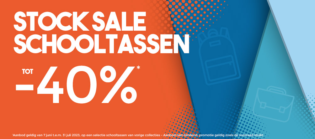 stock sale schooltassen
