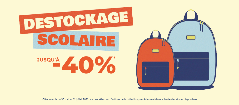 destockage scolaire