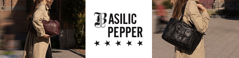 goedkope lederen handtassen Basilic Pepper